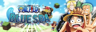 Logo avec fond Minecraft